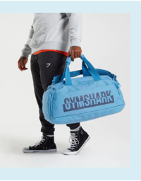 Blue Holdall Bag