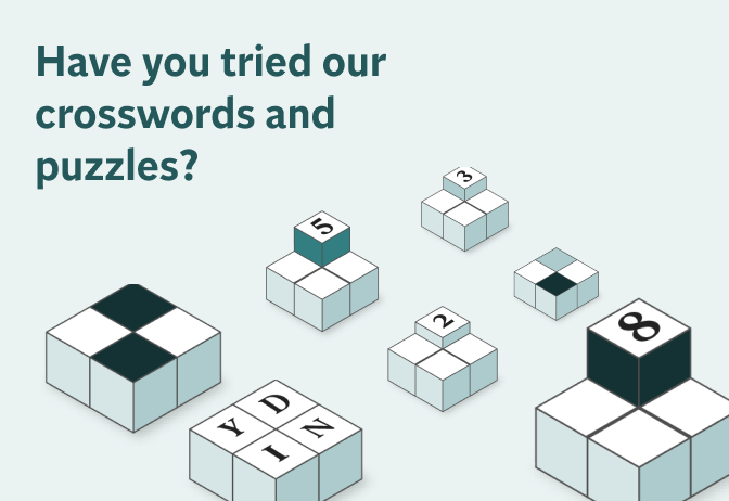 Puzzles and crosswords