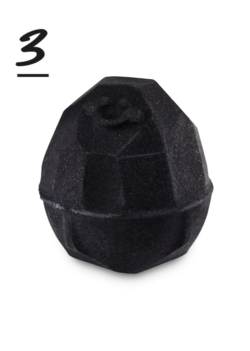 Lump of Coal Bath Bomb