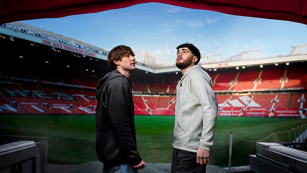 Be at Old Trafford