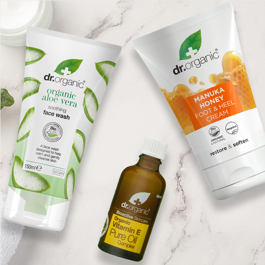 Save 25% off Dr Organic 		