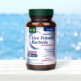 Chewable Acidophilus Blueberry Tablets