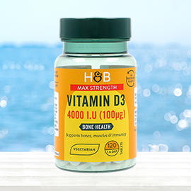  Holland & Barrett Vitamin D3 4000 I.U.