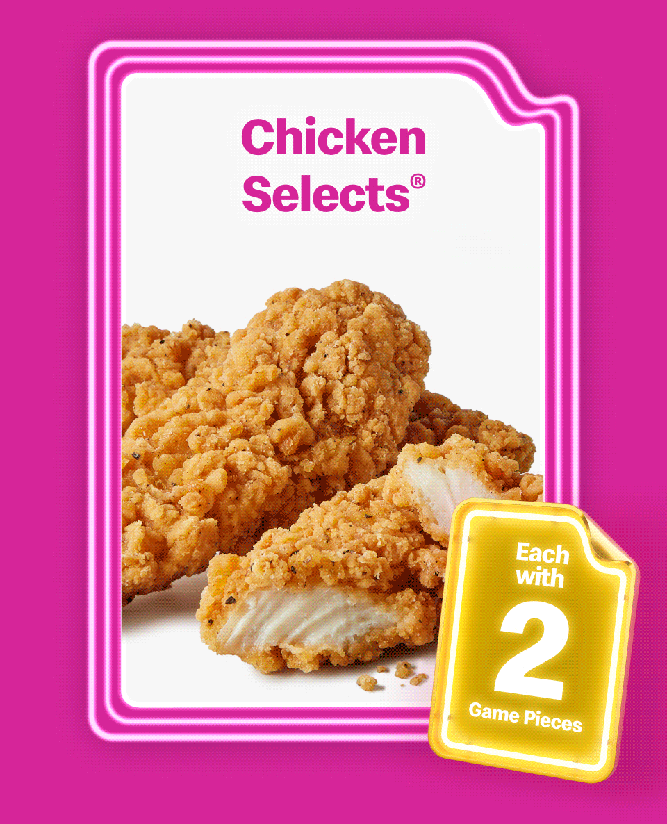McCrispy® | Big Flavour Wraps | McPlant® - Each with 2 Game Pieces