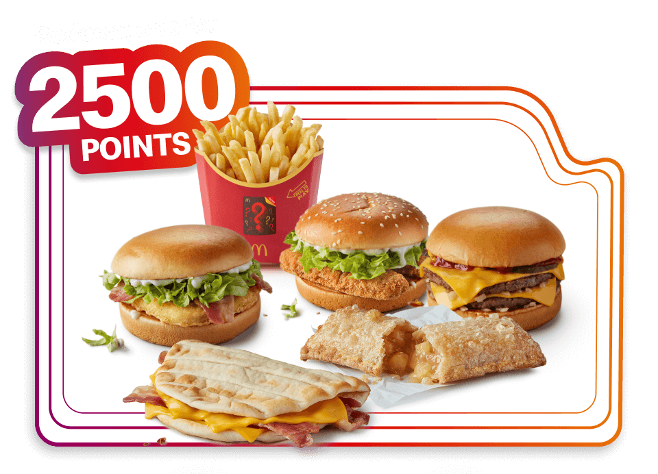 Redeem one for 2500 points