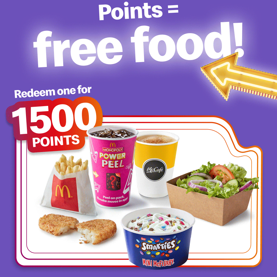 Redeem one for 1500 points, Redeem one for 2500 points, Redeem one for 4000 points, Redeem one for 5500 points