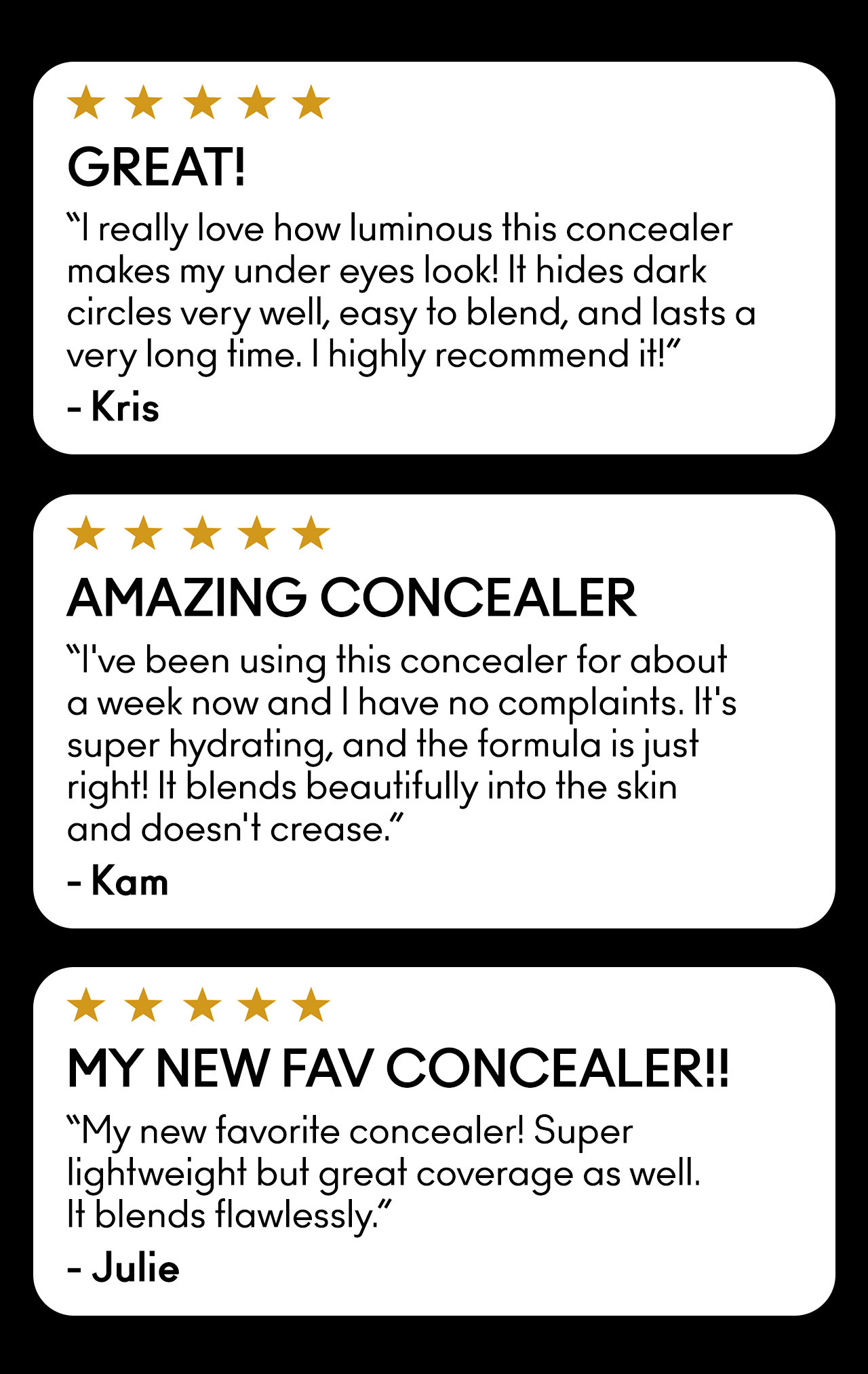 5-STAR REVIEWS