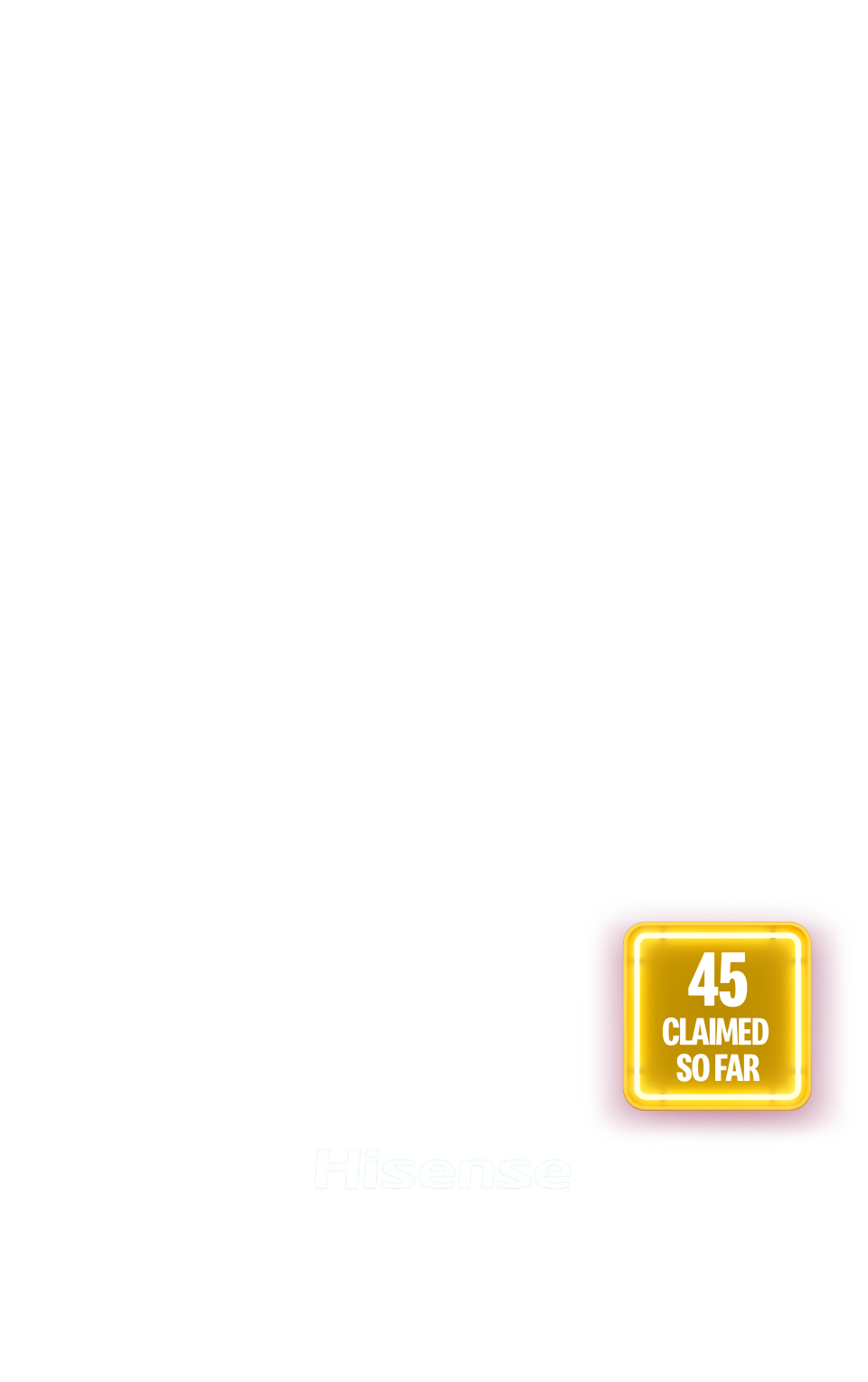 Hisense TV + Soundbar from Currys | 600 to win