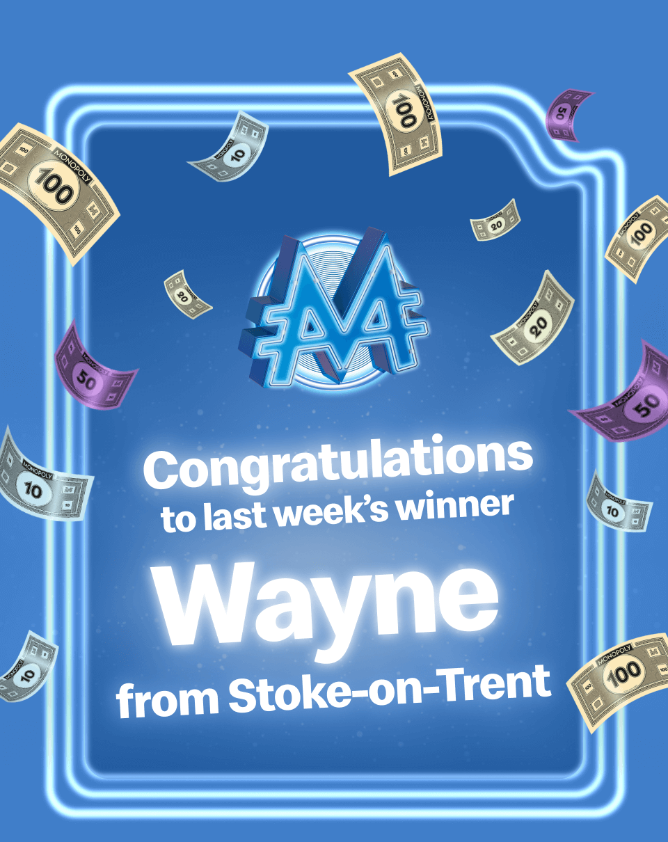 Congratulations to last week's winner