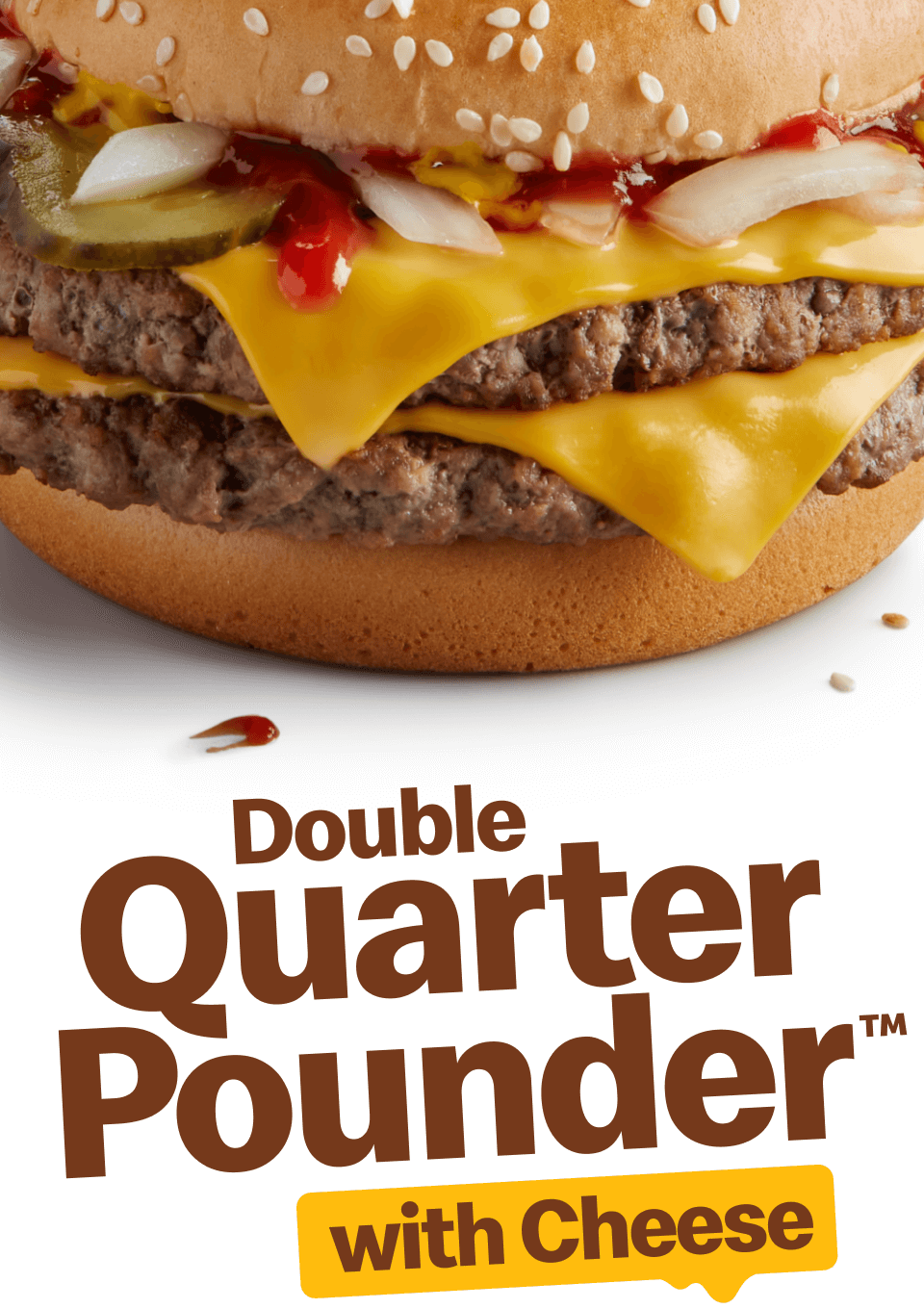 Double Quarter Pounder™ with Cheese