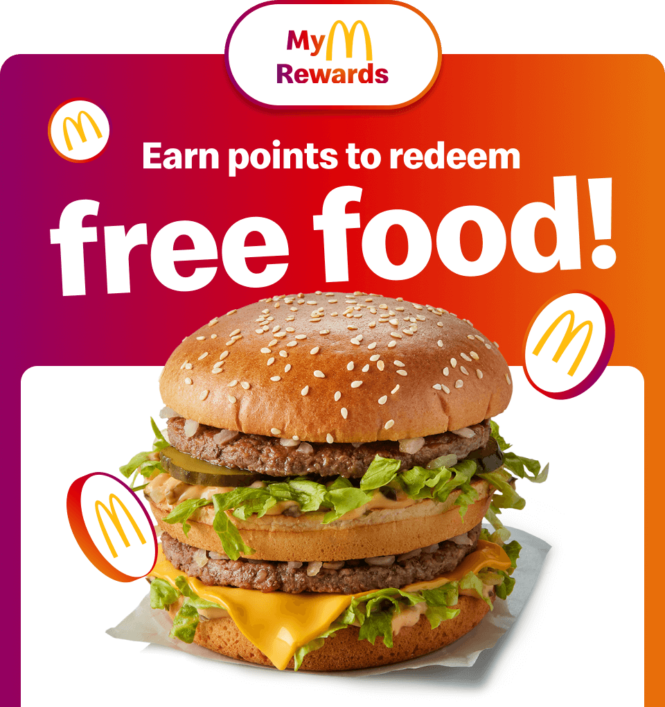 MyMcdonald's Rewards | Earn points to redeem free food!