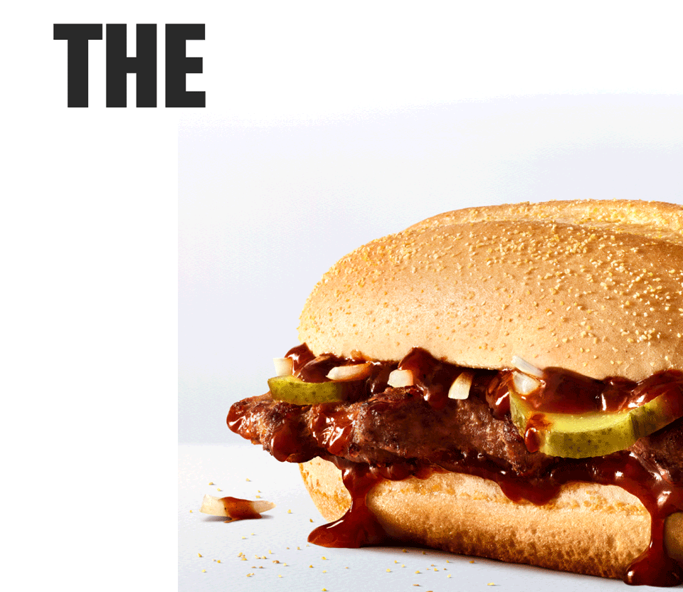 The McRib® is here!