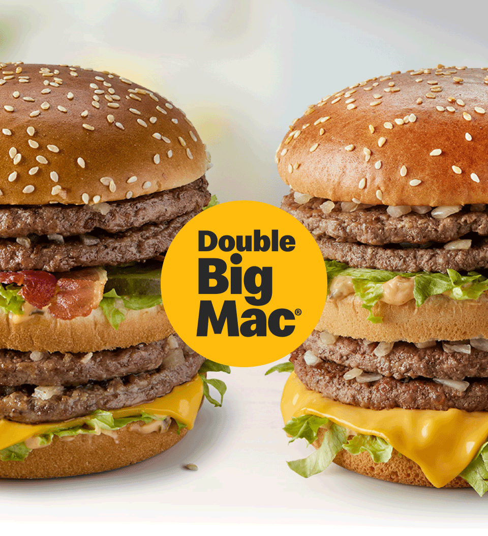 Double Big Mac® | Double Big Mac® with Bacon