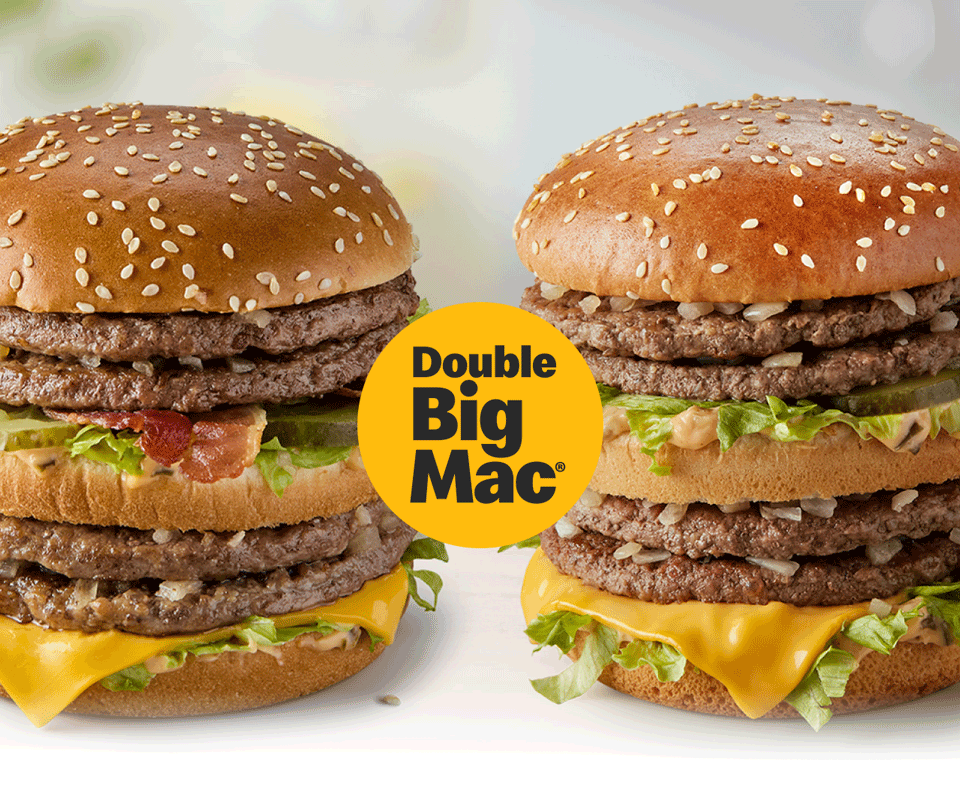 Double Big Mac® | Double Big Mac® with Bacon