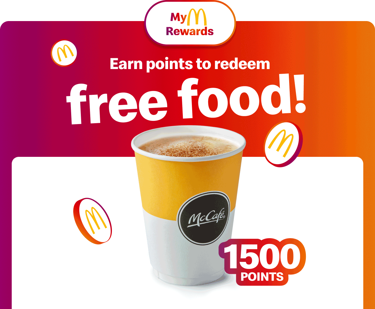 MyMcDonald's Rewards | Earn points to redeem free food!