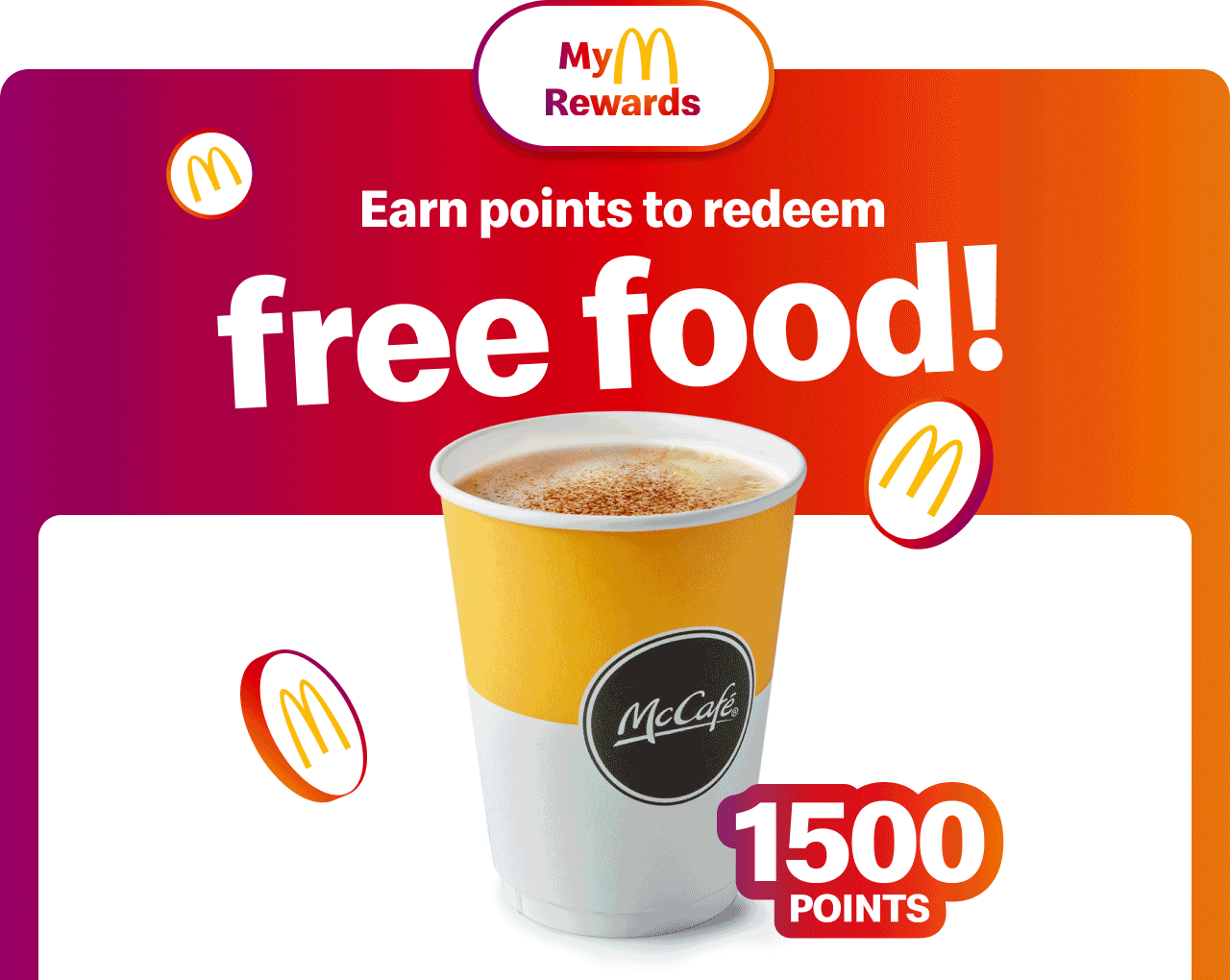 MyMcdonald's Rewards | Earn points to redeem free food!