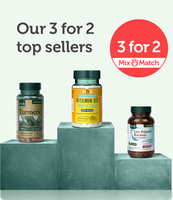 Our 3 for 2 topsellers 