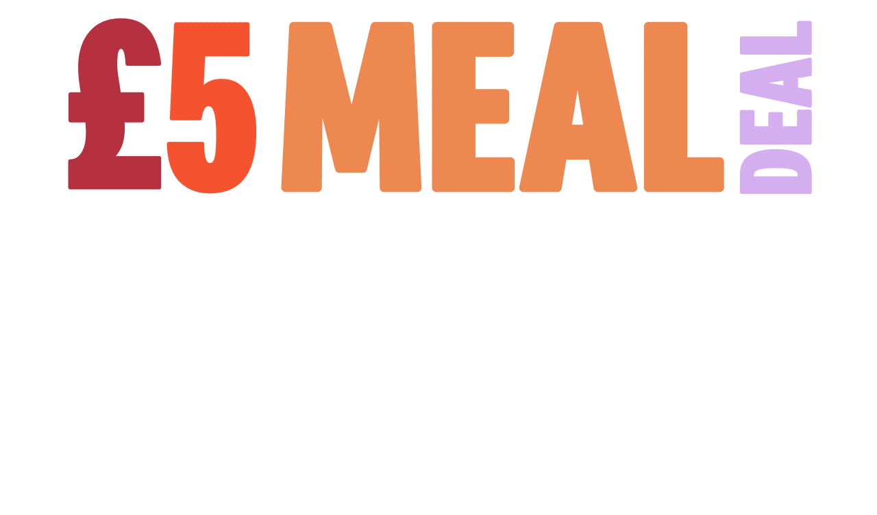 £5 Meal Deal | Burger, side, bonus side, drink