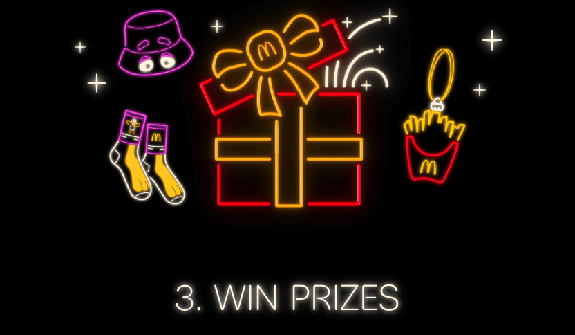 3. Win prizes