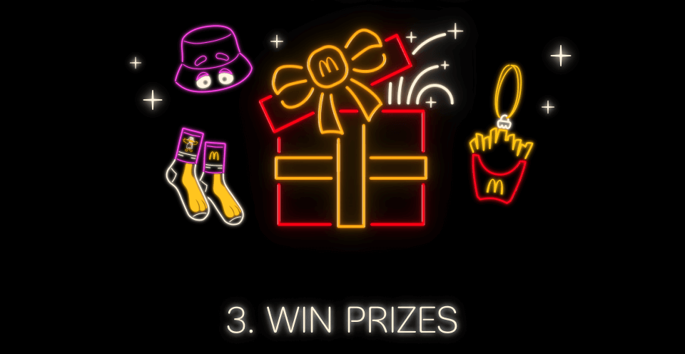 3. Win prizes