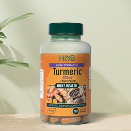 High Strength Turmeric with Black Pepper 90 Capsules