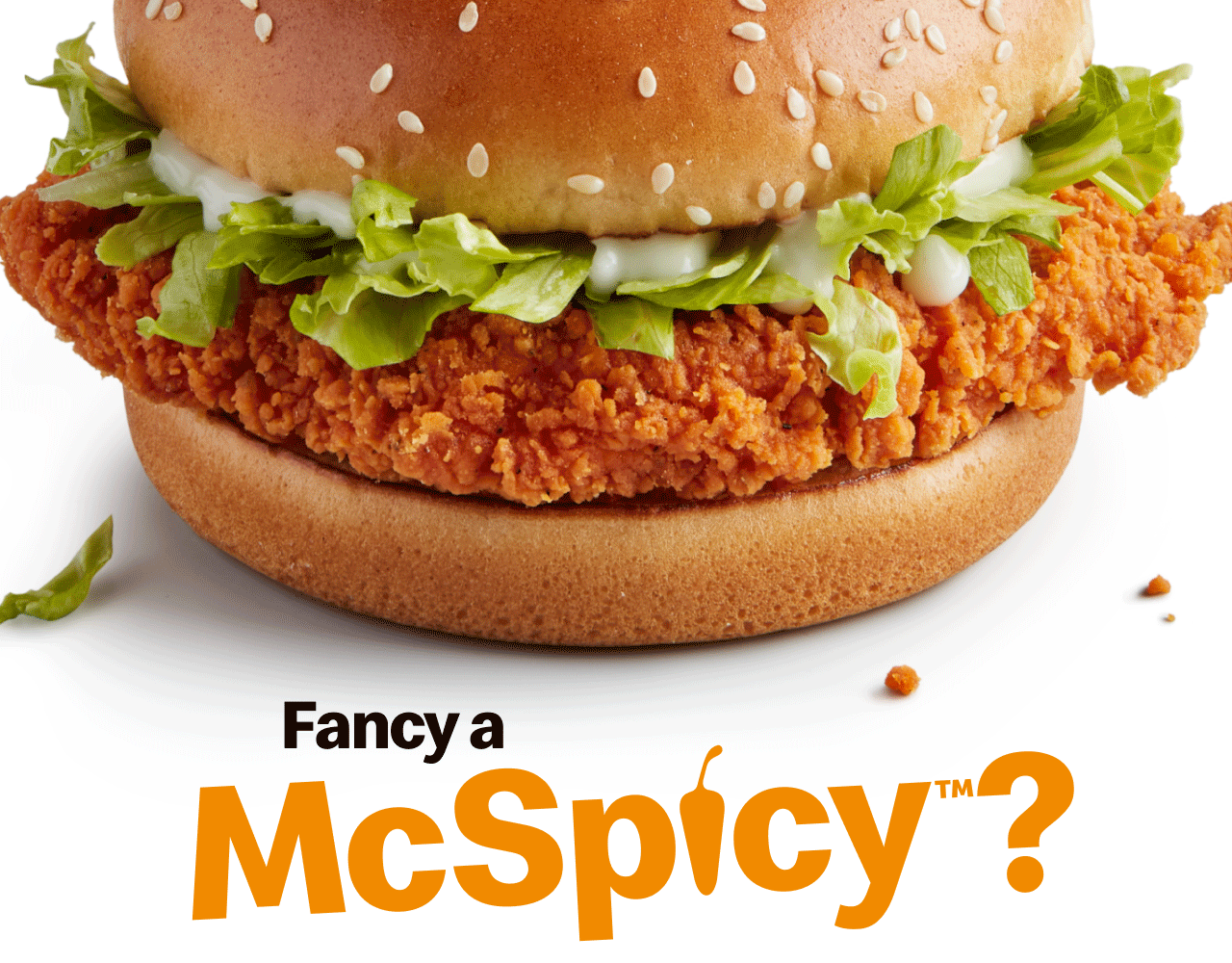 Fancy a McSpicy™ or a Quarter Pounder™ with Cheese?