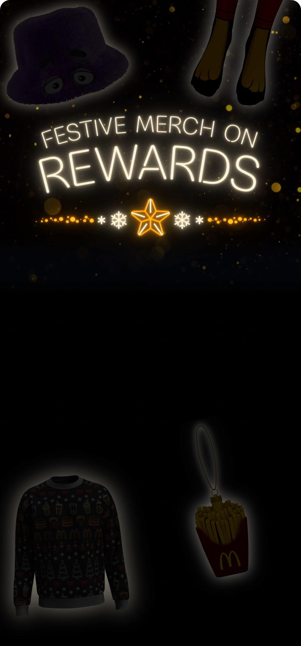 Festive Merch on Rewards