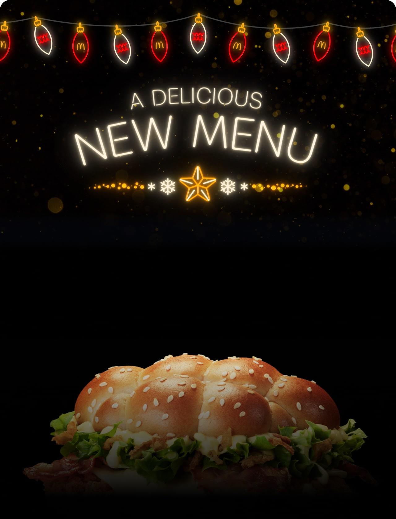A delicious new menu