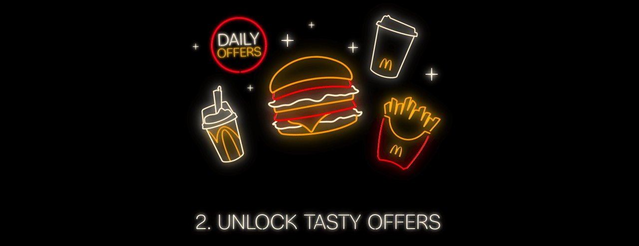 2. Unlock tasty offers