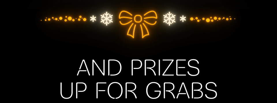 and prizes up for grabs