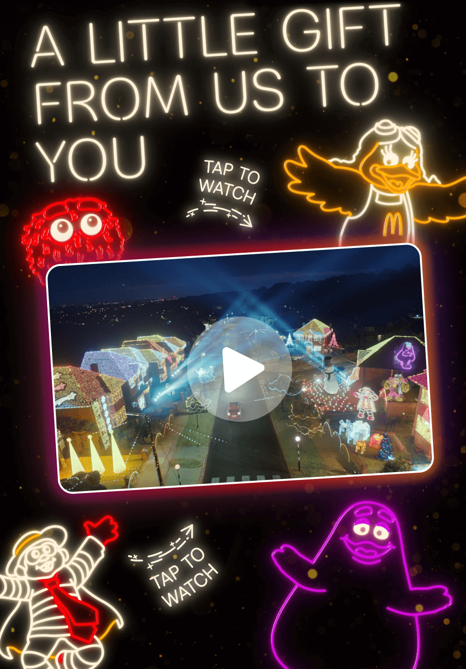 A little gift from us to you | Tap to watch