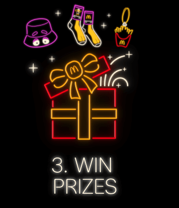 3. Win prizes