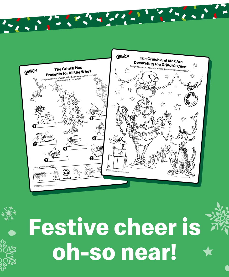 Festive cheer is oh-so near!