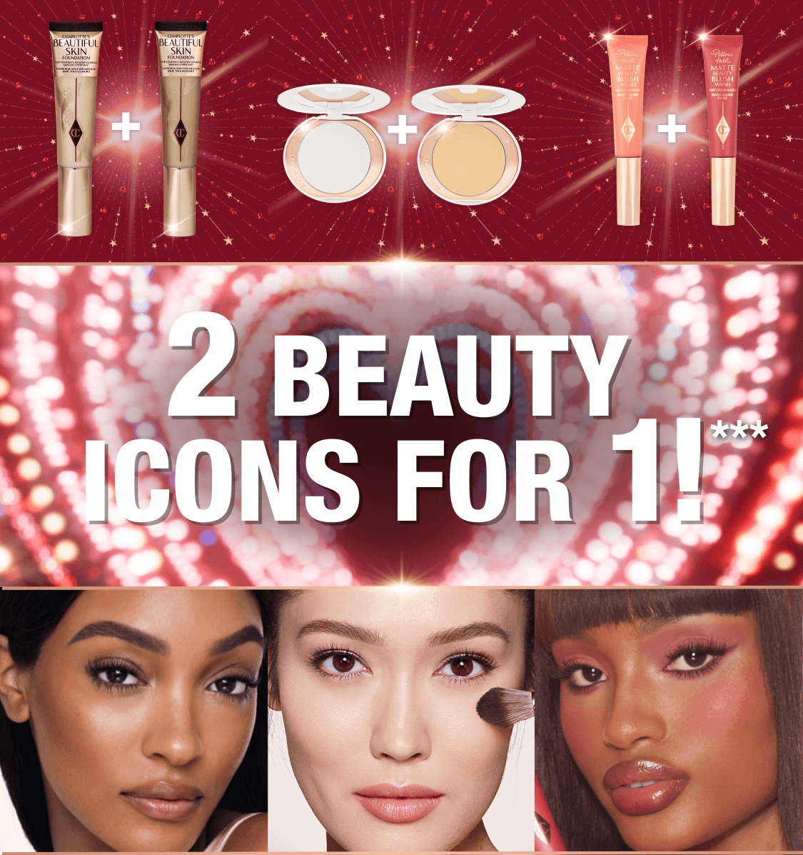 2 BEAUTY ICONS FOR 1!