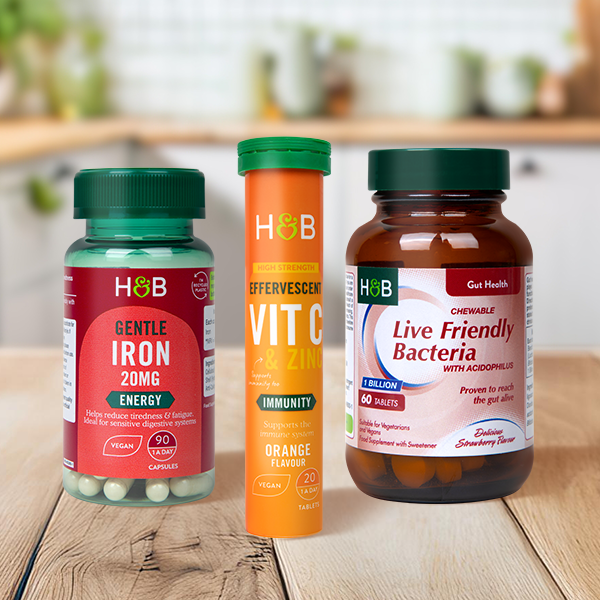 Buy 1 Get 1 Free across selected Vitamin & Supplements		