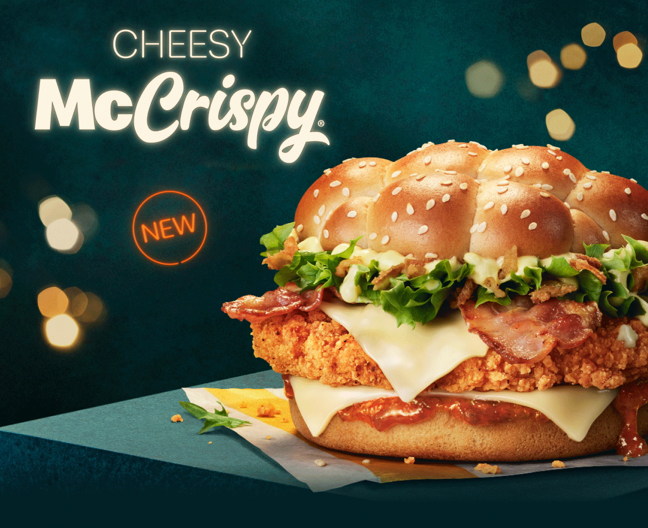 Big Tasty® | Big Tasty® with Bacon | New Cheesy McCrispy®