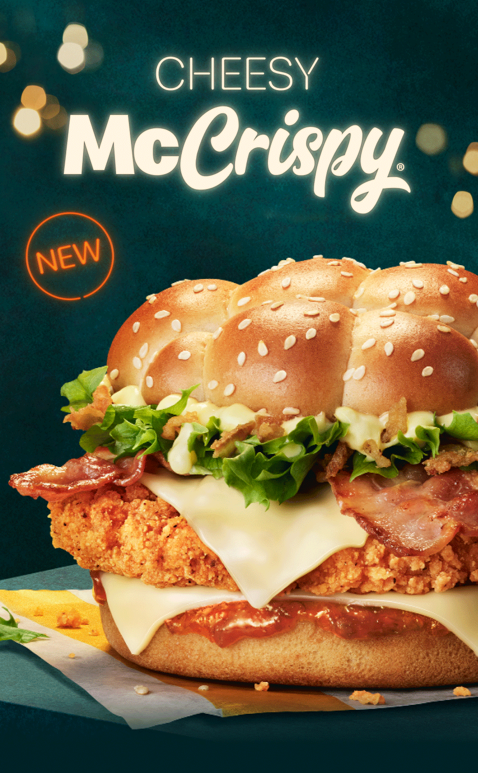 Big Tasty® | Big Tasty® with Bacon | New Cheesy McCrispy®