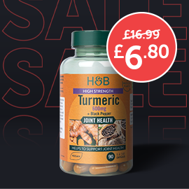 High Strength Turmeric with Black Pepper