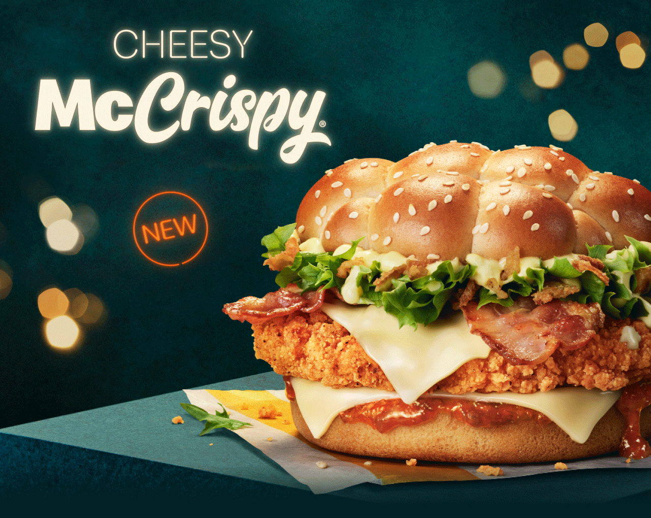New Cheesy McCrispy® | Big Tasty® | Big Tasty® with Bacon