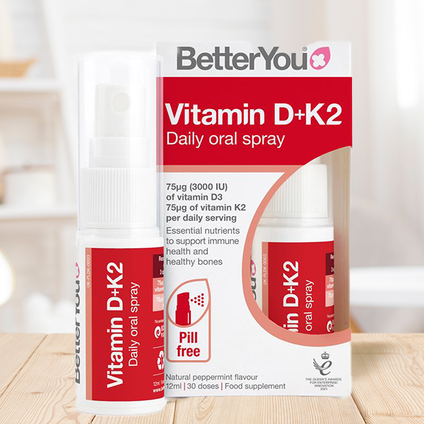 Vitamin D + K2 Spray