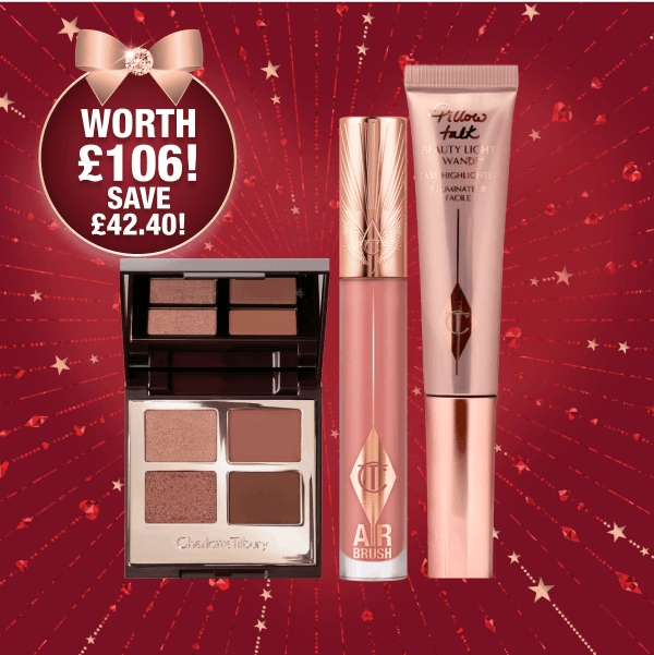 PILLOW TALK EYES + CHEEKS + AIRBRUSH FLAWLESS LIPS KIT
