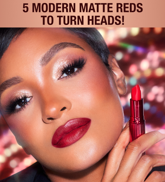 CHARLOTTE'S HOLLYWOOD BEAUTY ICON LIPSTICKS IN RED