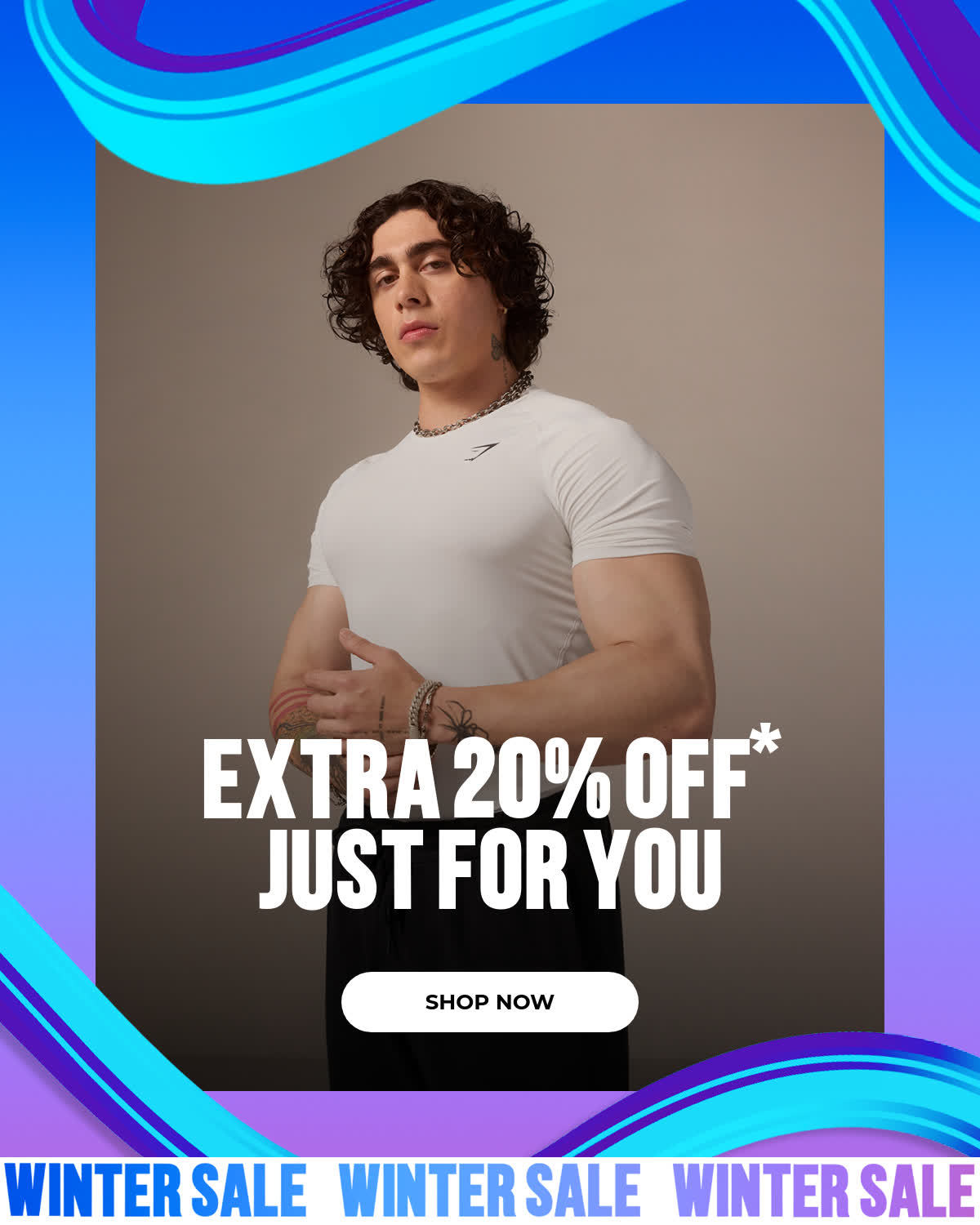 20% OFF JUST FOR YOU