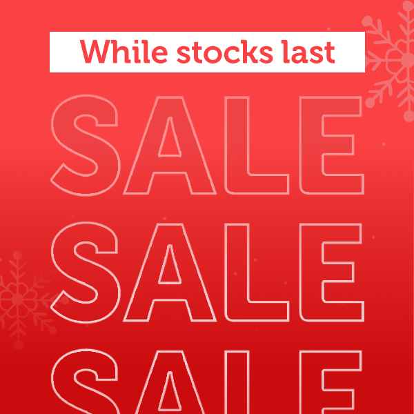 Clearance starts now