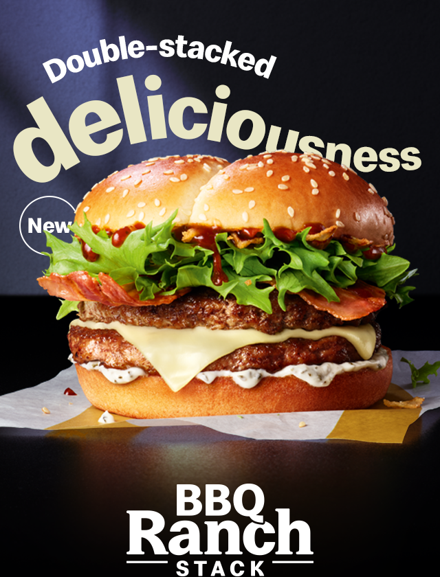 Double stacked deliciousness New BBQ Ranch Stack