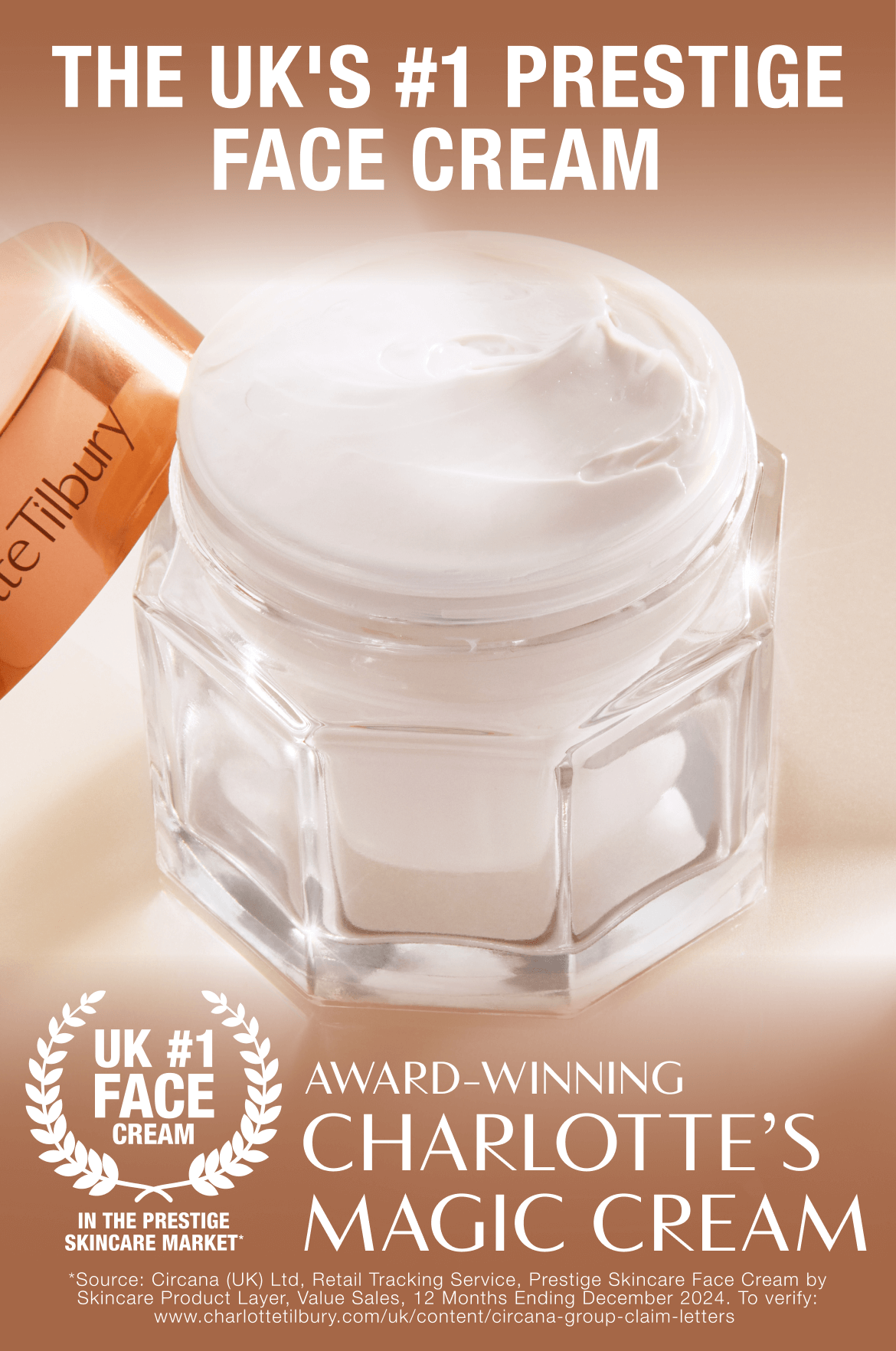 THE UK'S #1 PRESTIGE FACE CREAM