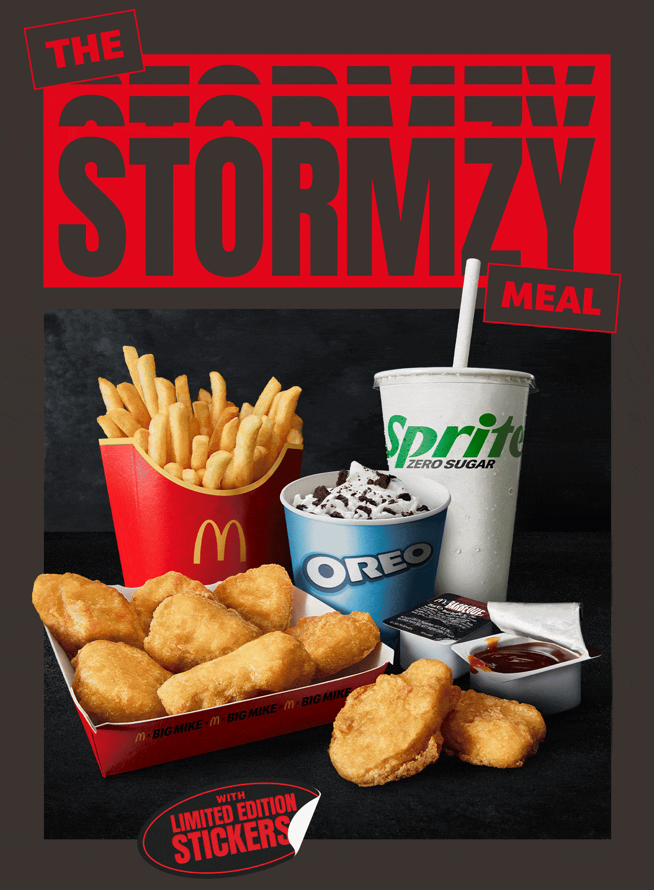 The Stormzy Meal - with Limited Edition Stickers