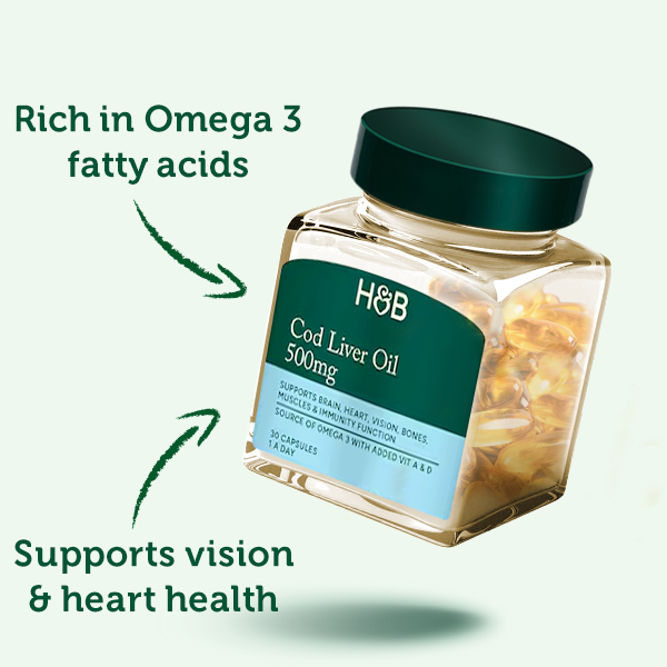Holland & Barrett Pure Cod Liver Oil 
