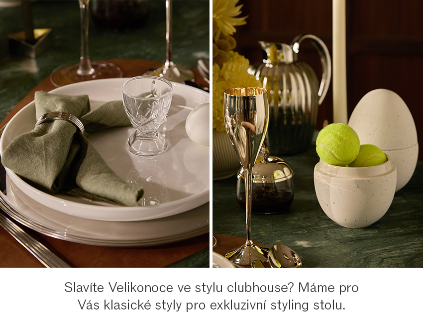 Velikonoce ve stylu clubhouse chic