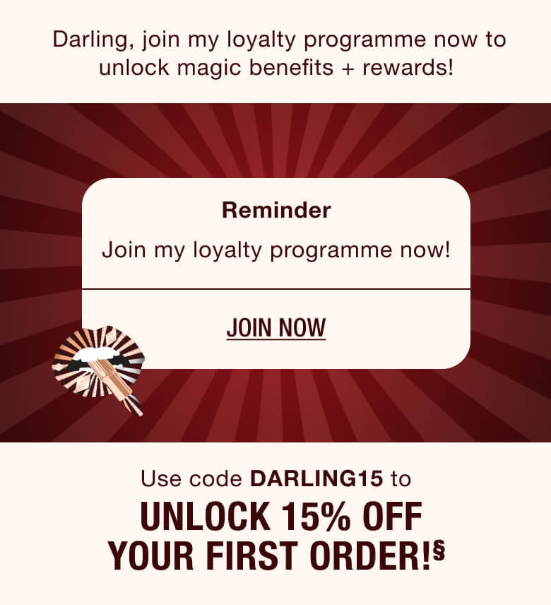 JOIN MY LOYALTY PROGRAMME NOW!